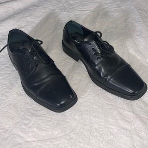 Alfani Men’s Cap Toe Oxford Black Shoes Size 7